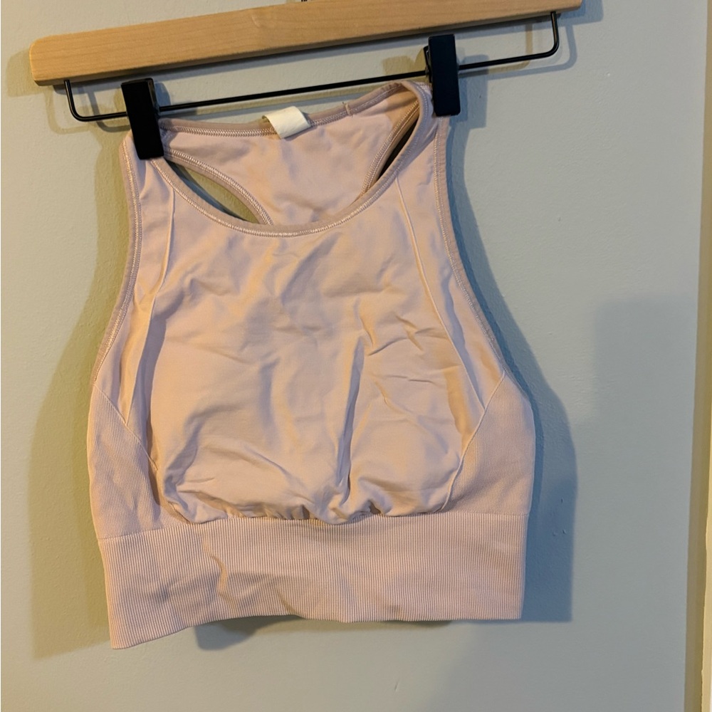 Lululemon Athletica Light Pink Longline Sports Bra -6